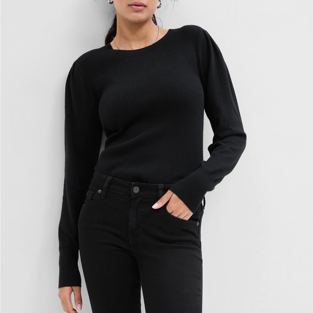 NEW Gap puff sleeve sweater
